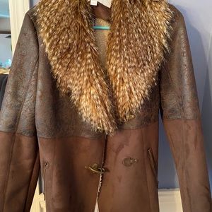 Gorgeous winter jacket- Jessica Simpson Faux Fur